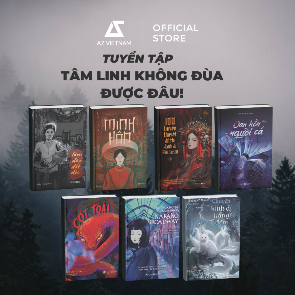 Tuyển Tập Tâm Linh Không Đùa Được Đâu: Oan Hồn Người Cá + Minh Hôn + 100 Truyền Thuyết Đô Thị Tập 2....