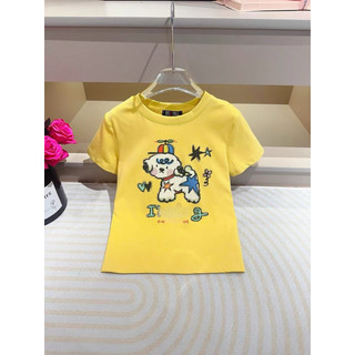 Áo phông cotton cổ tròn cộc tay hình Chó I’m dog form babytee #21003