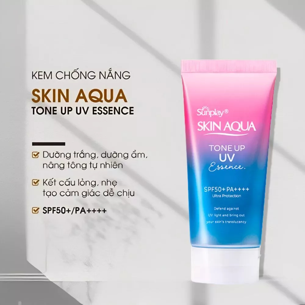 Kem Chống Nắng Sunplay Skin Aqua Tone Up UV SPF50+ PA++++ 80g - Nâng Tông Dưỡng Sáng Da