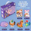 Bộ Xếp Hình 3D 6in1 Đồ Chơi Lắp Ghép Phát Triển Tư Duy, Học Hình Khối Màu Sắc Cho Bé - BỐ KHỦNG LONG