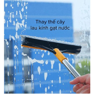 Chổi Chà Sàn Xoay 120º (C25) Chà Sàn Nhà Tắm - Chổi Chà Sàn Thông Minh Với Thiết Kế Đầu Gạt Nước Kèm Đầu Chổi Xoay