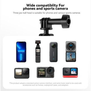Chân Đế Hít Kính Telesin TE-SUC-012 Cho Action Cam / Điện Thoại - Gắn Kính Chắc Chắn | Xoay Linh Hoạt | Chính Hãng