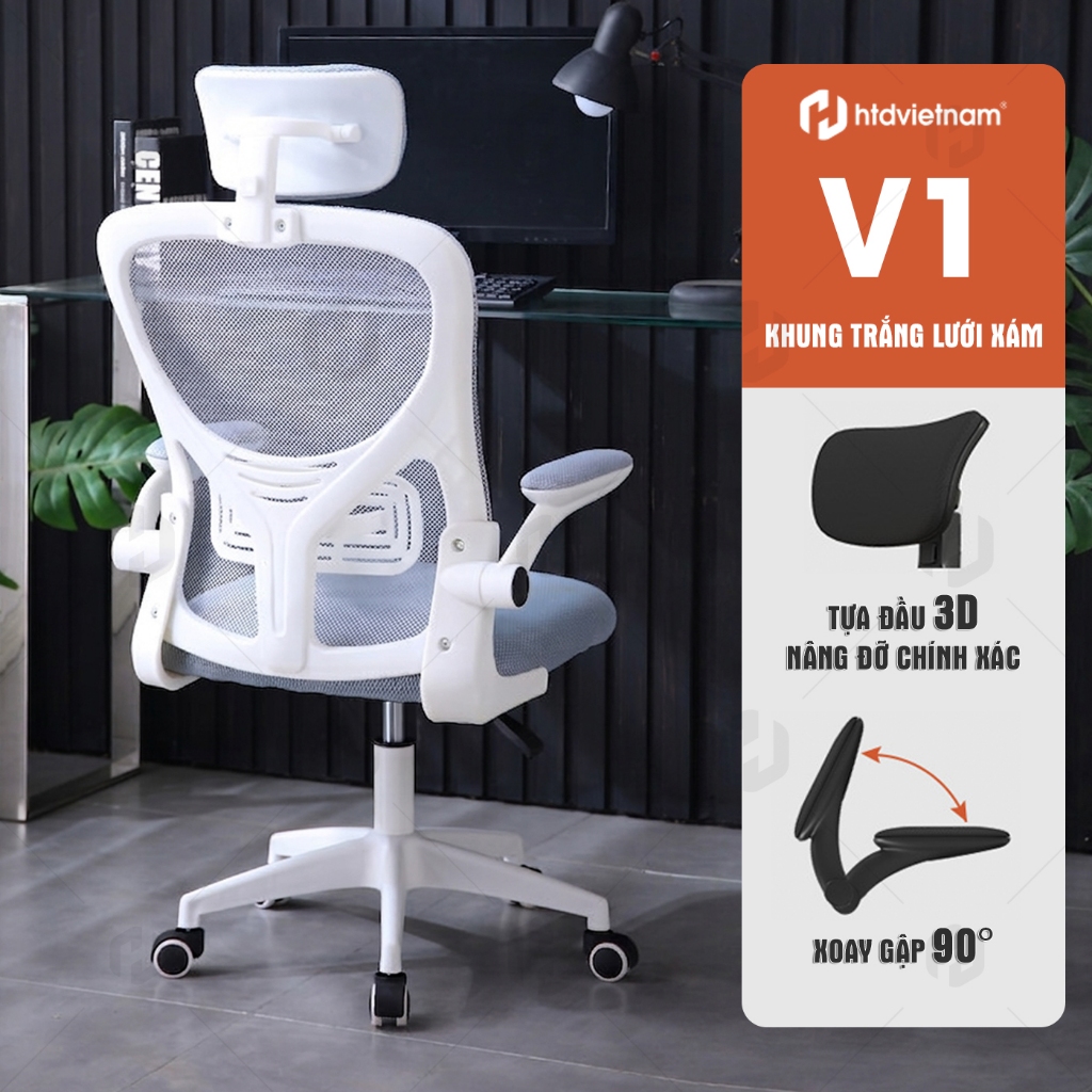 Ghế Văn Phòng V1 Xoay 360 Độ
