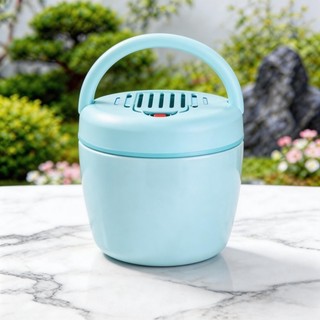 🏕️Hộp Cơm Inox 304 Giữ Nhiệt 1.2L Dã Ngoại Kèm  Thìa - Bình Đựng Cơm Có Quai Xách Nắp Kín 6 Màu
