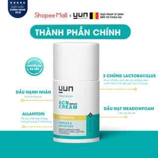 Kem dưỡng da YUN Probiotherapy ACN Probiotic Repair Cream 50ml