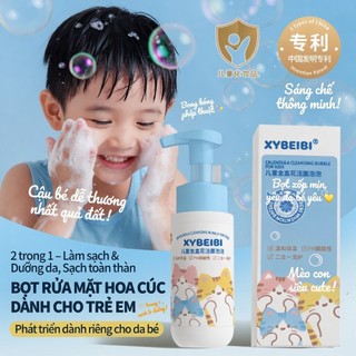 (ảnh thật tự chụp)combo 2 chai bọt rửa mặt cho Bé từ 3 đến 15 tuổi