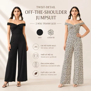 Các Mẫu JumpSuit Dáng Dài - HMTQK