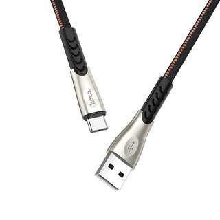 Cáp sạc dây dù siêu bền Hoco U48 cổng TypeC, dài 1.2M
