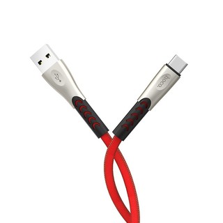 Cáp sạc dây dù siêu bền Hoco U48 cổng TypeC, dài 1.2M