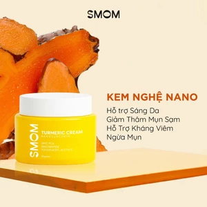 Kem nghệ SMOM giúp sáng da - kem mờ thâm nám từ thiên nhiên an toàn lành tính cho cả mẹ bầu