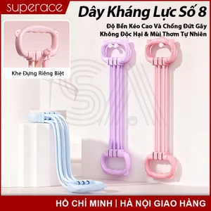 Dây Kháng Lực Số 8 Đa Năng Điều Chỉnh 6 Mức Lực Tập Vai Lưng Tại Nhà, Văn Phòng