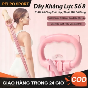 Dây Kháng Lực Số 8 Tập Gym Điều Chỉnh 6 Mức Lực Tập Toàn Thân Tại Nhà