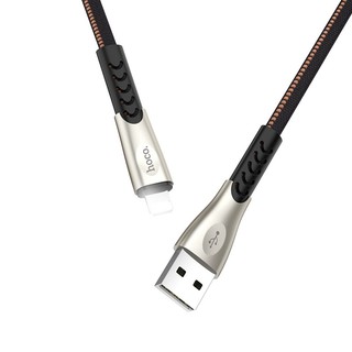 Cáp sạc dây dù siêu bền Hoco U48 cổng LaiNing, dài 1.2M