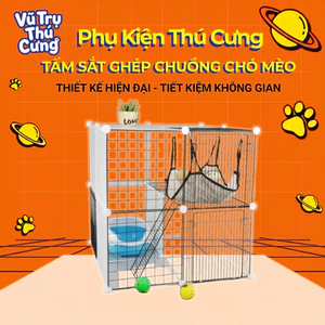 Tấm Sắt ghép chuồng chó mèo, Tấm quây chuồng Chó Mèo