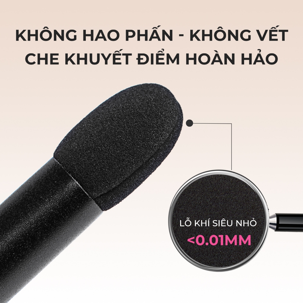 BLJ Cọ che khuyết điểm đầu bọt biển Trang điểm rất dễ ăn phấn cọ trang điểm