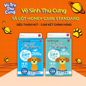 Tã lót chuồng vệ sinh cho Chó Mèo Honey Care Standard siêu thấm hút
