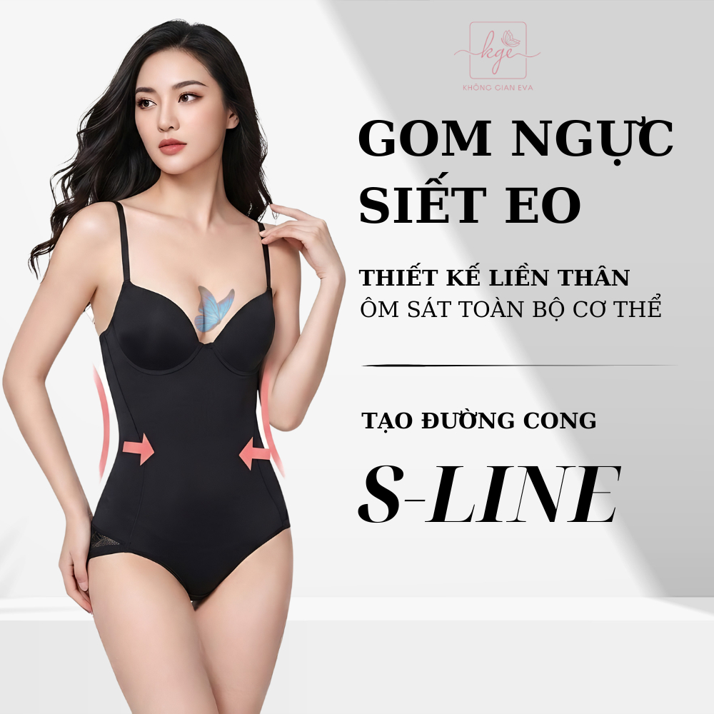Áo Bodysuit Nữ Định Hình Body Nâng Ngực Siết Eo, Body Suit Nữ Có Mút Ngực Mỏng Nhẹ Thoáng Khí 19624