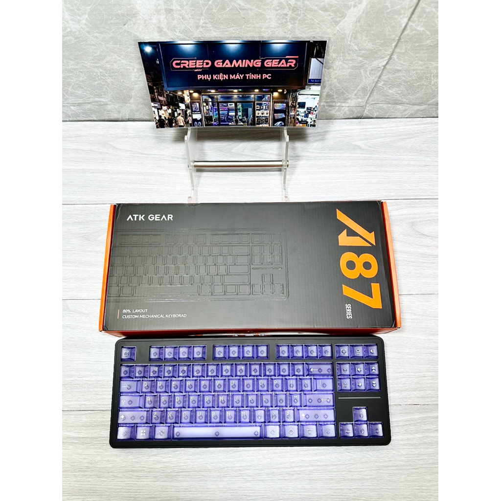 Bàn phím cơ gaming không dây ATK A87 TKL | A87 Pro | 3 modes | 1ms ...