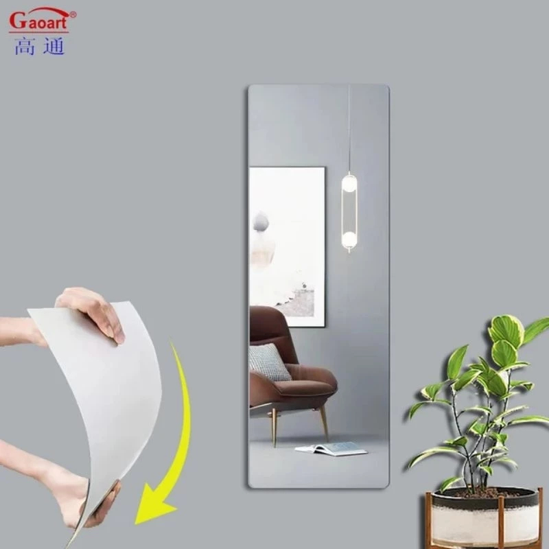 Gương acrylic chống vỡ tự dính nhiều kiểu dáng và kích thước