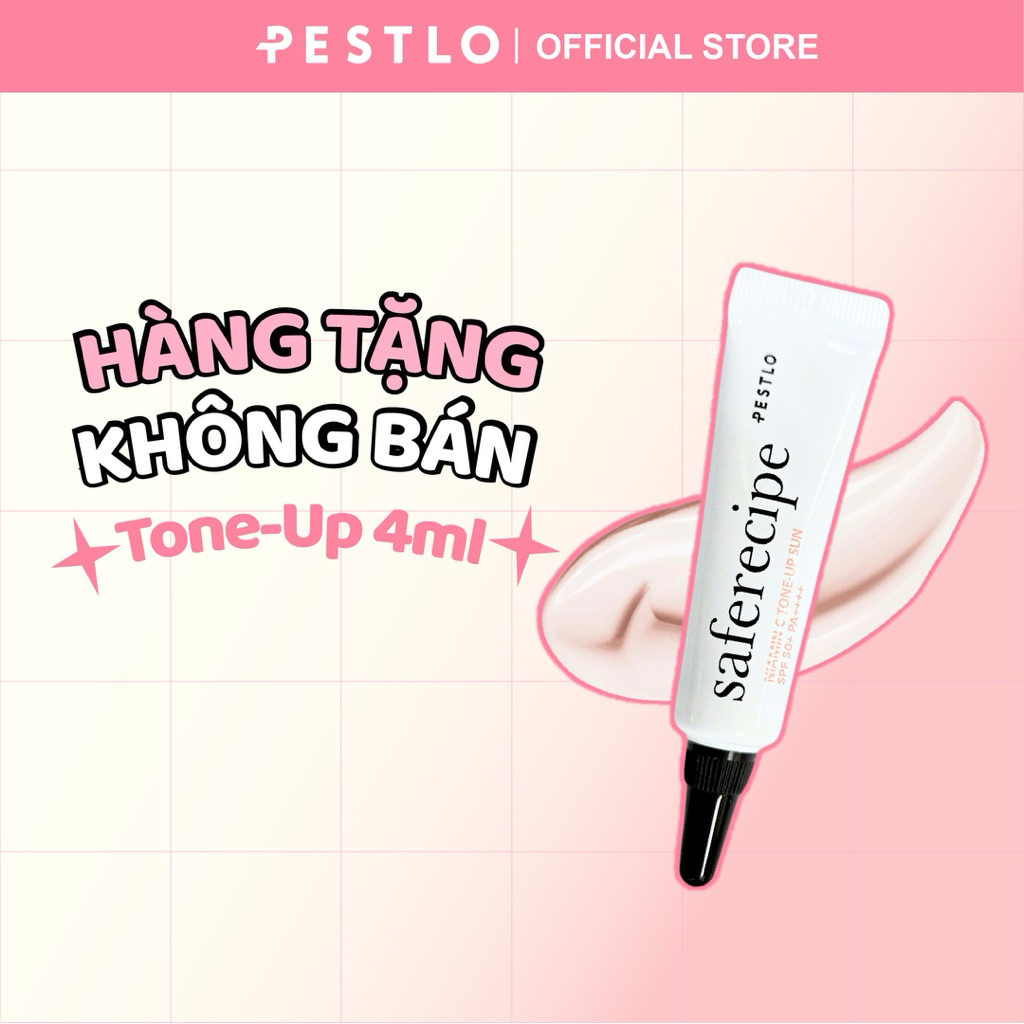 Kem chống nắng PESTLO nâng tone Niamin C Tone Up Sun SPF50+ PA++++ 4ml