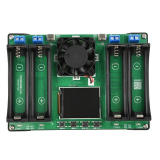 Máy kiểm tra dung lượng và điện trở trong pin 18650 bốn kênh với module sạc và xả tự động Type-C