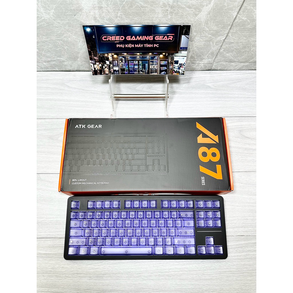 Bàn phím cơ gaming không dây ATK A87 TKL | A87 Pro | 3 modes | 1ms ...