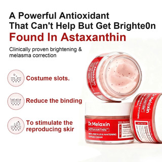 Kem dưỡng Dr.Melaxin 50ml/Astaxanthin Anti-Freckles giúp mờ nám tàn nhang và dưỡng trắng da