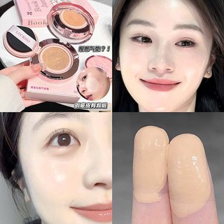 Phấn nước Cushion LUCKGO Trong Suốt Không Tì Vết, Kiểm Soát Dầu, Chống Nước, Bền Màu, Kết Thúc Tự Nhiên, Mỏng Nhẹ, Lì Ch
