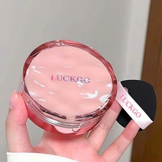 Phấn nước Cushion LUCKGO Trong Suốt Không Tì Vết, Kiểm Soát Dầu, Chống Nước, Bền Màu, Kết Thúc Tự Nhiên, Mỏng Nhẹ, Lì Ch