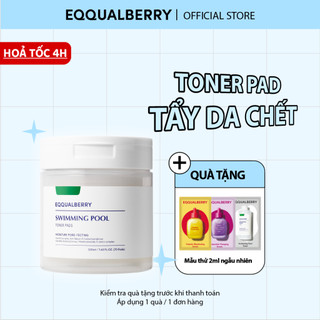 Toner pad làm sạch da chết EQQUALBERRY Swimming Pool 220ml/70 miếng