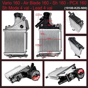 Két nước AB 160/PCX 160/Vario 160/SH 125-150-160 4 van/Sh Mode 4 van/Lead 4 van