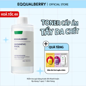 Nước cân bằng da EQQUALBERRY Swimming Pool Toner (155ml/300ml)