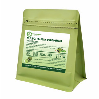 Bột Matcha MIK Premium  100G - Matcha Nguyên Chất Vụ Xuân, Thu, Chính Hãng