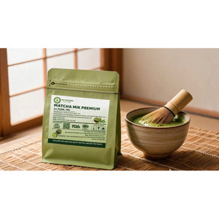 Bột Matcha MIK Premium  100G - Matcha Nguyên Chất Vụ Xuân, Thu, Chính Hãng