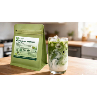 Bột Matcha MIK Premium  100G - Matcha Nguyên Chất Vụ Xuân, Thu, Chính Hãng