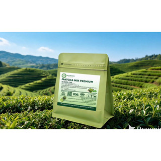 Bột Matcha MIK Premium  100G - Matcha Nguyên Chất Vụ Xuân, Thu, Chính Hãng