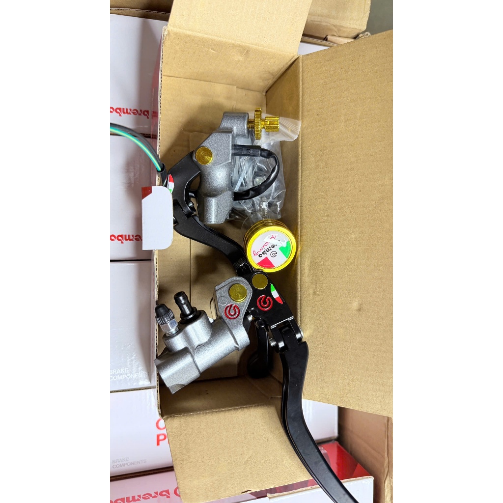 Tay thắng tay col Brembo rcs 19mm bình dầu rời hàng cực đẹp (mong ACE ủng hộ shop)