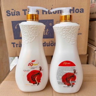 Sữa tắm Delight hương hoa hồng Vitamin E thể tích 1200ml
