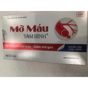 mỡ máu tâm bình (nguồn gốc thảo dược, giảm mỡ máu, cholesterol, triglyceride, mỡ gan, xơ vữa mạch máu gây huyết áp cao