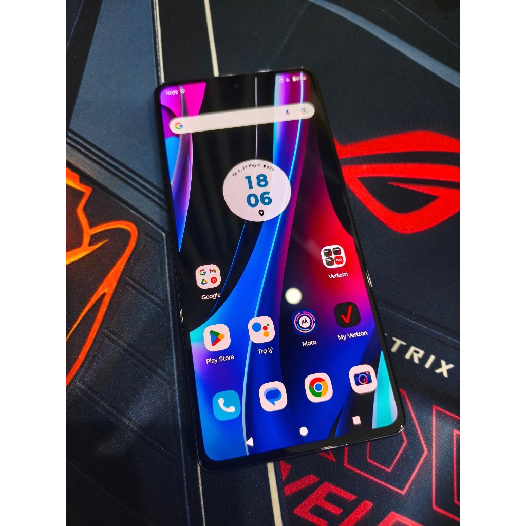 [Máy Cũ] Điện thoại Motorola Edge Plus 5G UW 2022 (SPX) RAM 12/256 chip Snapdragon 8 Gen 1 Pin 4800 mAh | BigBuy360 - bigbuy360.vn