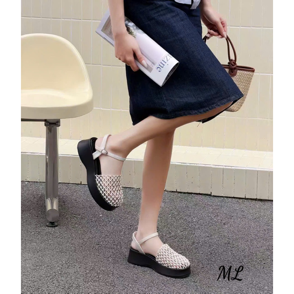 Ⓜ️Ⓜ️Sandal zọ lưới quai hậu