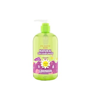 Sữa tắm gội thiên nhiên Purité Baby cúc la mã 500ml