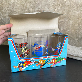 Bộ Ly Thuỷ Tinh Hoạt Hình Perman Fullbox - Gốm Nhật 2hand
