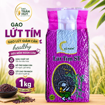 Gạo Lứt Túi Hút Chân Không 1KG – Gạo Lứt Dinh Dưỡng Giàu Chất Xơ Hỗ Trợ Ăn Kiêng Dễ Ăn