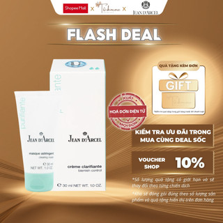 Mặt nạ đất sét làm sạch sâu, giảm dầu mụn Jean d'Arcel Clearing Mask