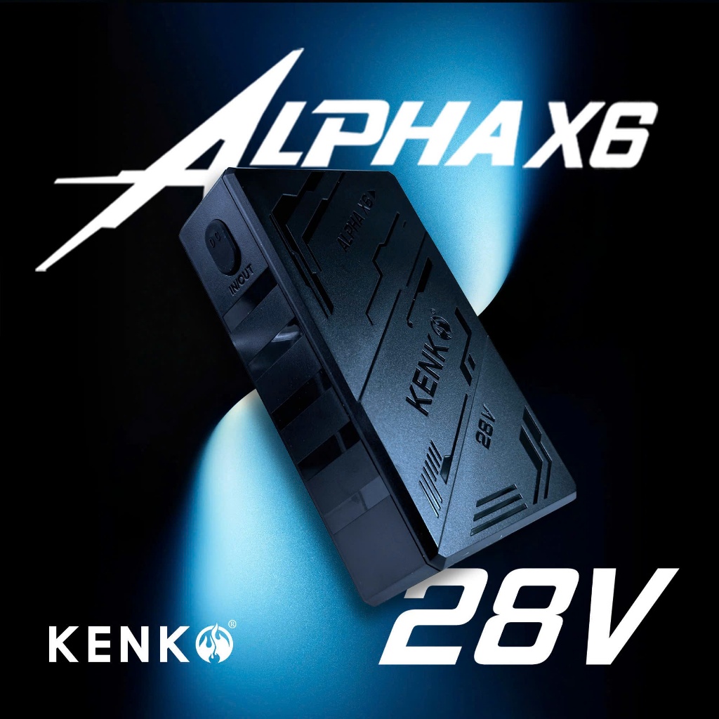 [KENKO STORE] (Pin, sạc lẻ) 28V KENKO X6. Trang bị IPX4 chống nước, không hạ áp. Bảo hành 12 tháng.