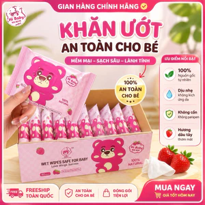 Khăn Ướt Hi Baby Chính Hãng Giấy Ướt Lau Đa Năng Mềm Mịn An Toàn Cho Bé Không Cồn Không Paraben