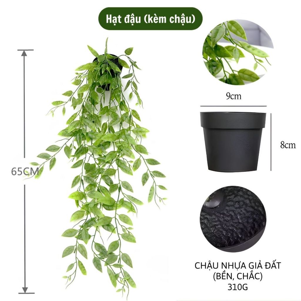 Cây rủ lá bằng nhựa trang trí | BigBuy360 - bigbuy360.vn