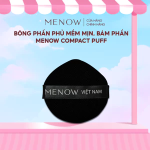 Bông phấn phủ mềm mịn, bám phấn MENOW Compact Puff