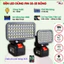 Đèn LED Siêu Sáng Sử Dụng Pin Makita, Đèn Pin 35-55 Bóng Chân Pin Phổ Thông 2 Chế Độ Sử Dụng Làm Việc Ban Đêm, Cắm Trại